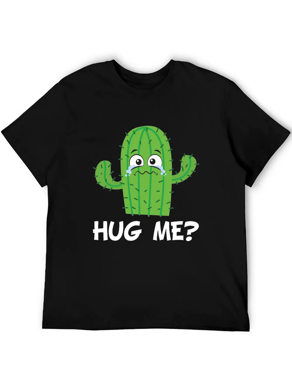 Funny Cute Cactus Classic Fit Graphic Tee For Daily Comfort – Unisex Cotton Shirt