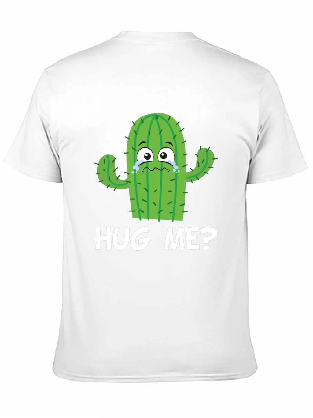 Funny Cute Cactus Classic Fit Graphic Tee For Daily Comfort – Unisex Cotton Shirt