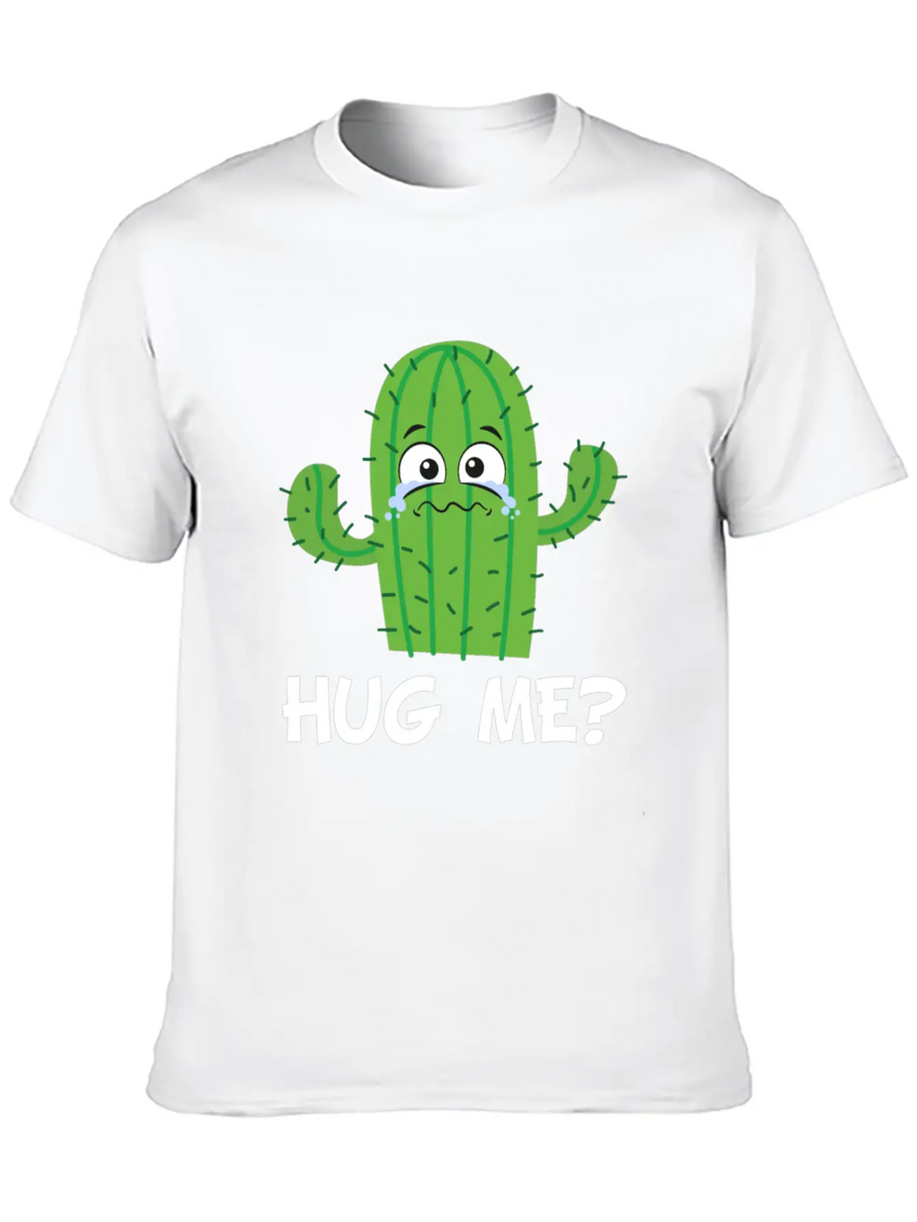 Funny Cute Cactus Classic Fit Graphic Tee For Daily Comfort – Unisex Cotton Shirt