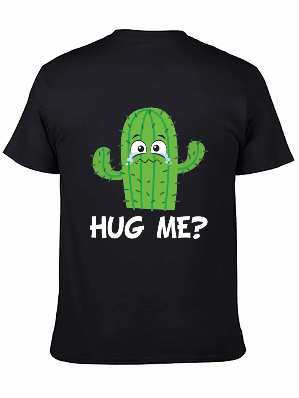 Funny Cute Cactus Classic Fit Graphic Tee For Daily Comfort – Unisex Cotton Shirt