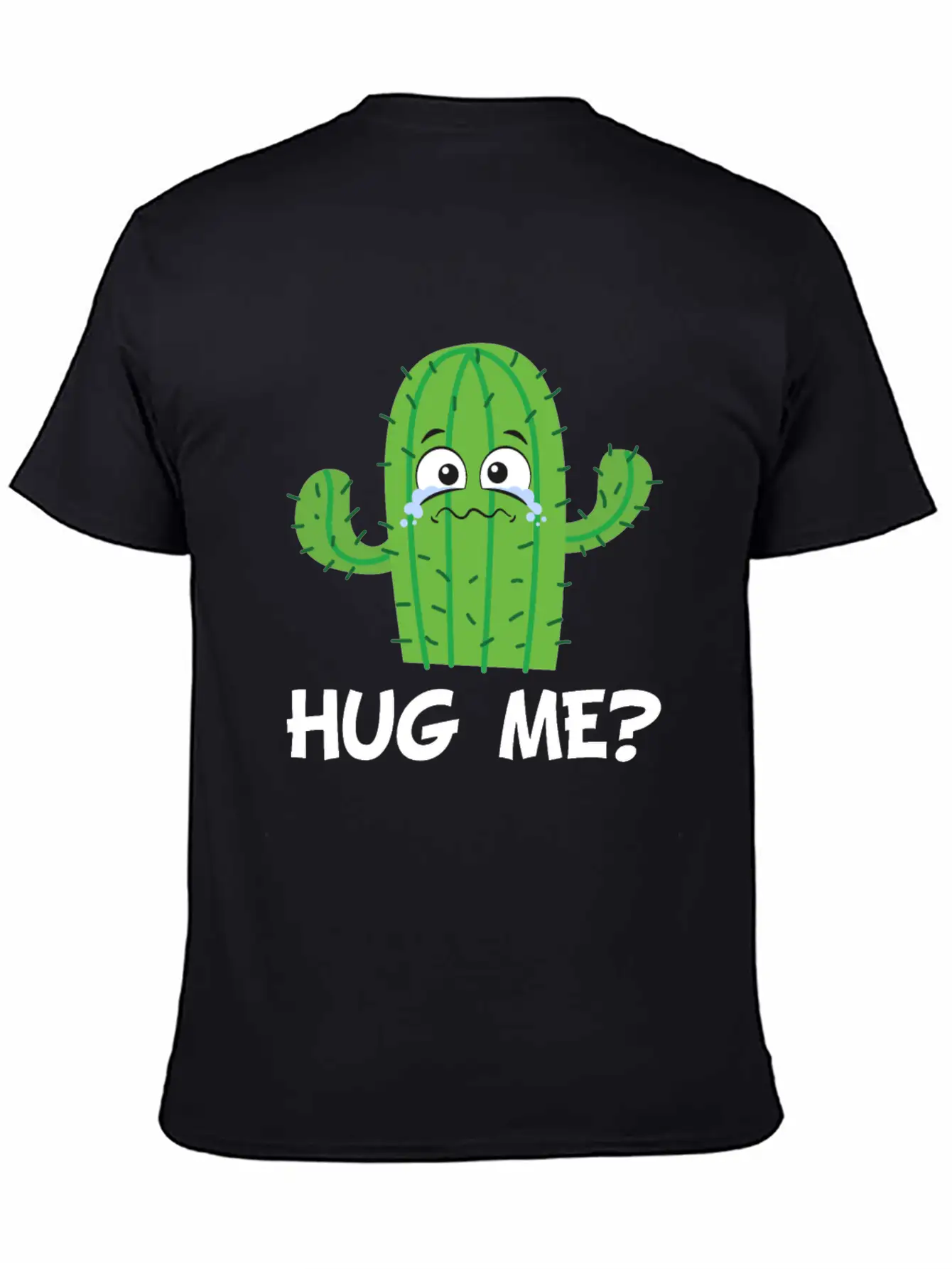 Funny Cute Cactus Classic Fit Graphic Tee For Daily Comfort – Unisex Cotton Shirt