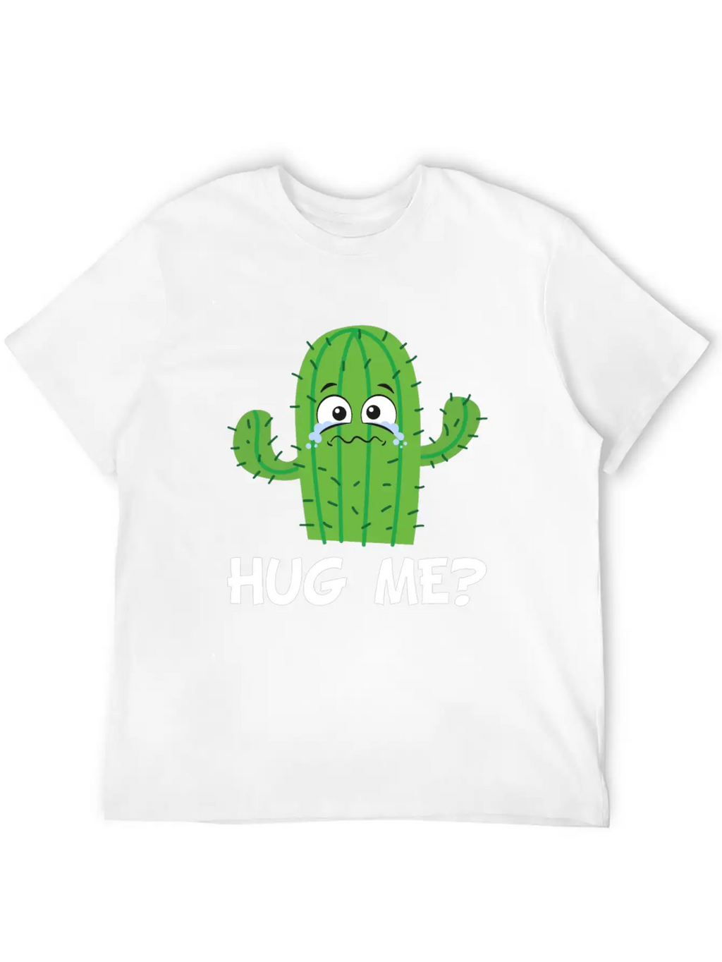 Funny Cute Cactus Classic Fit Graphic Tee For Daily Comfort – Unisex Cotton Shirt