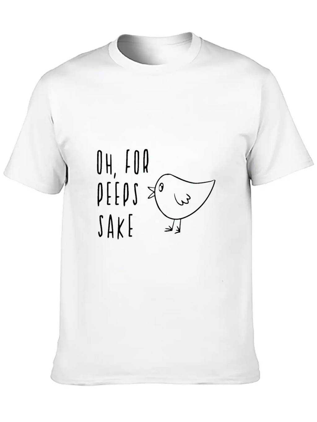 Funny Cute Easter Themed Breathable Soft Cotton T-Shirt – Timeless Casual Look