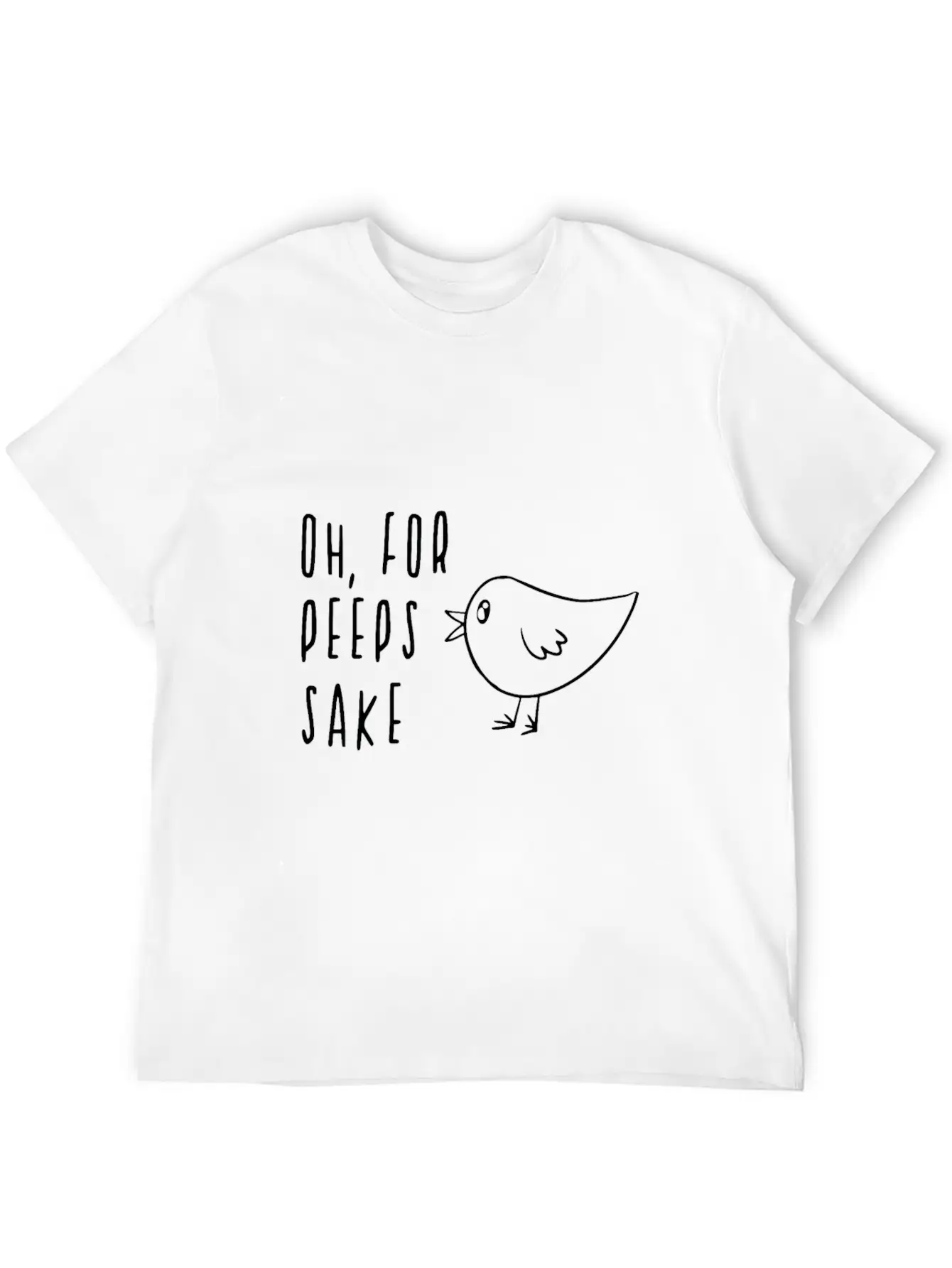Funny Cute Easter Themed Breathable Soft Cotton T-Shirt – Timeless Casual Look