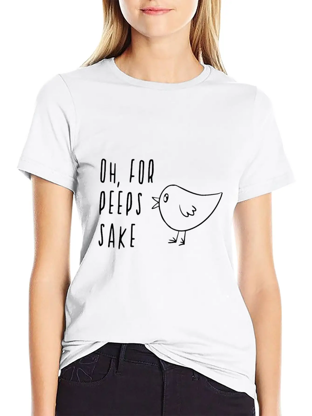 Funny Cute Easter Themed Breathable Soft Cotton T-Shirt – Timeless Casual Look
