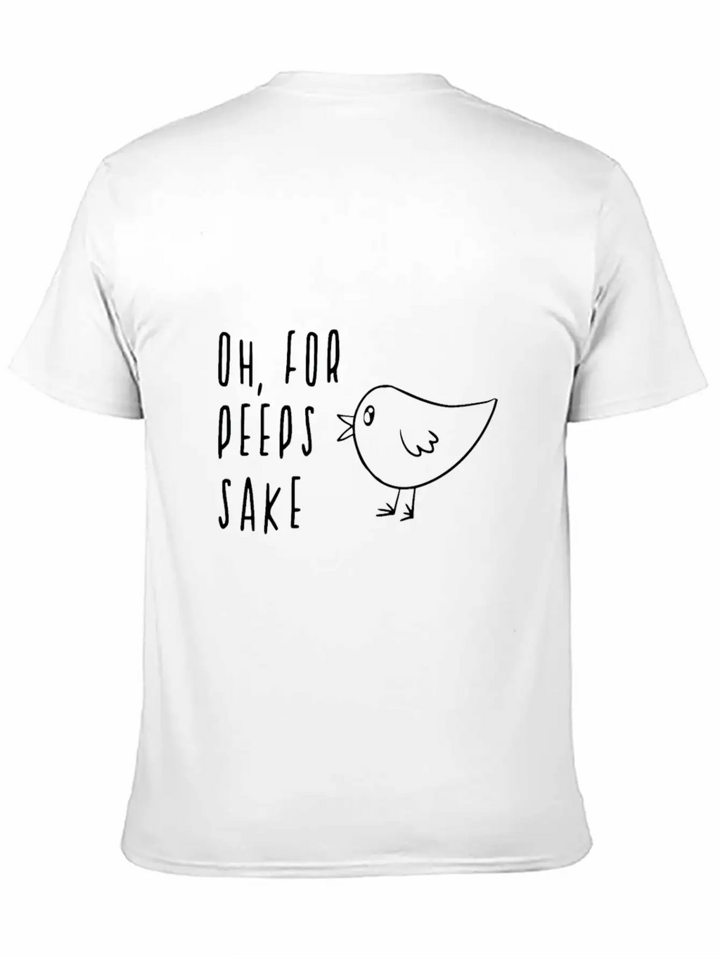 Funny Cute Easter Themed Breathable Soft Cotton T-Shirt – Timeless Casual Look