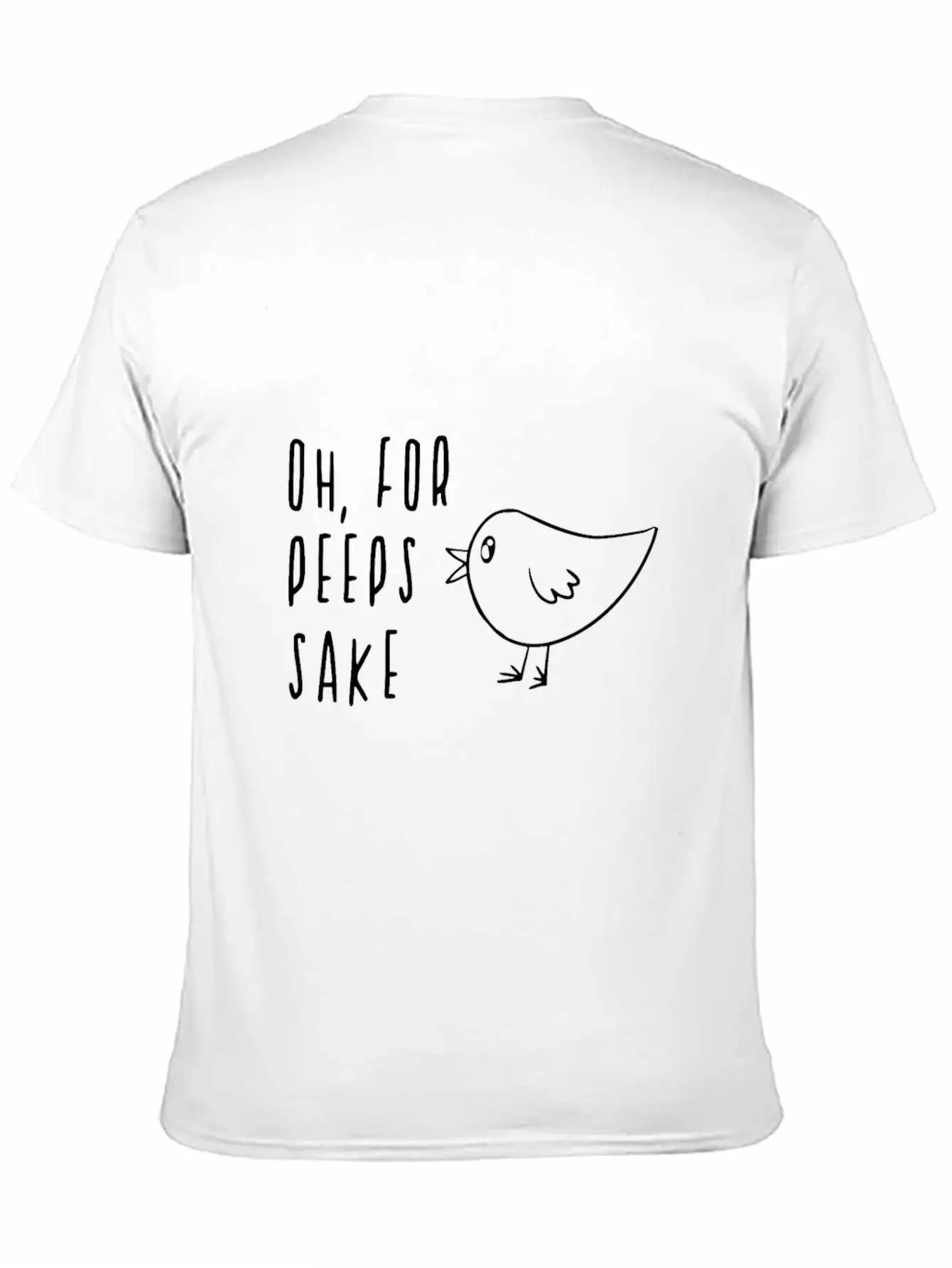 Funny Cute Easter Themed Breathable Soft Cotton T-Shirt – Timeless Casual Look
