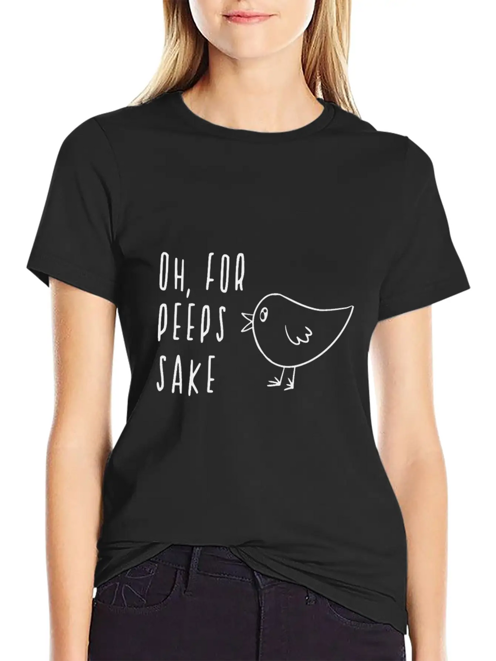 Funny Cute Easter Themed Breathable Soft Cotton T-Shirt – Timeless Casual Look