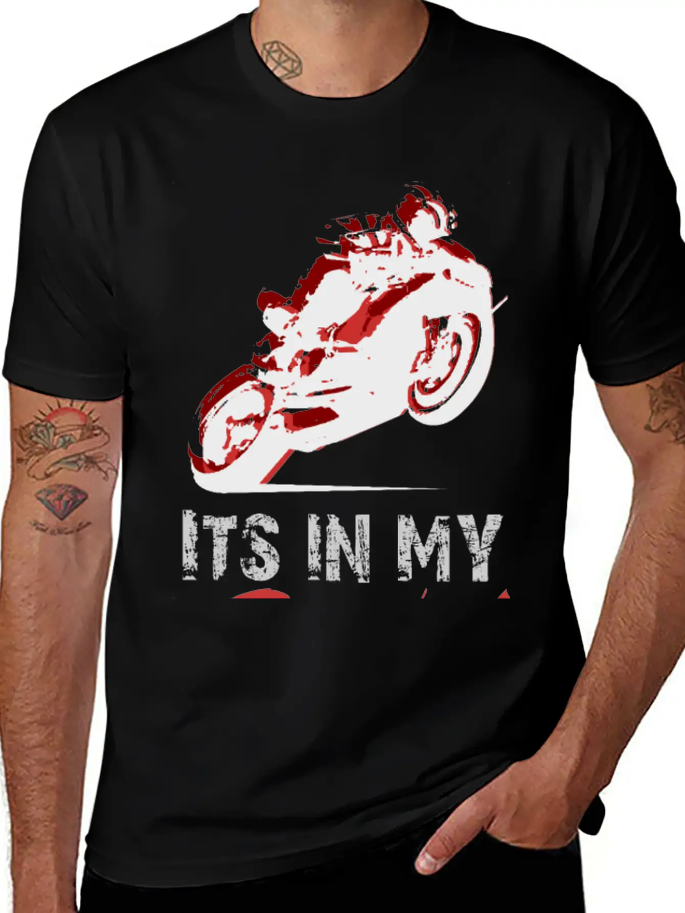 Funny Design Is In My DNA Unisex Short Sleeve Soft Cotton T-Shirt – Casual Everyday Wear