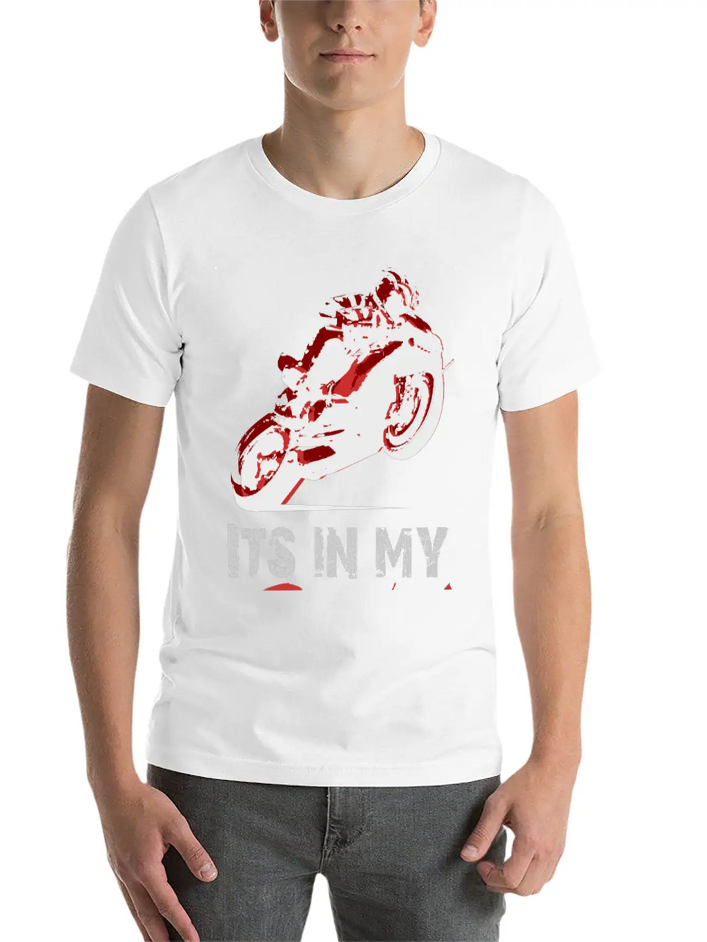 Funny Design Is In My DNA Unisex Short Sleeve Soft Cotton T-Shirt – Casual Everyday Wear