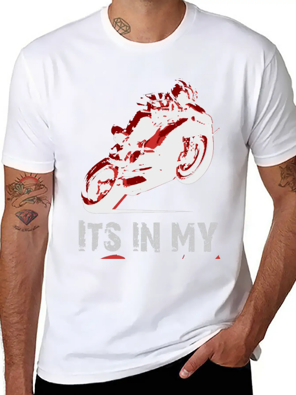 Funny Design Is In My DNA Unisex Short Sleeve Soft Cotton T-Shirt – Casual Everyday Wear