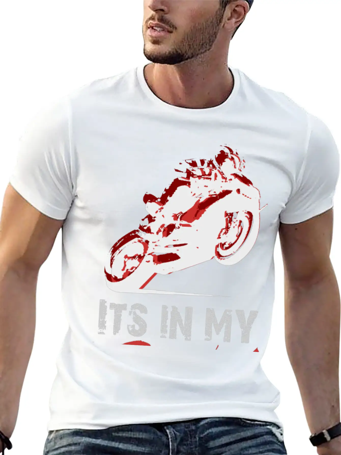 Funny Design Is In My DNA Unisex Short Sleeve Soft Cotton T-Shirt – Casual Everyday Wear