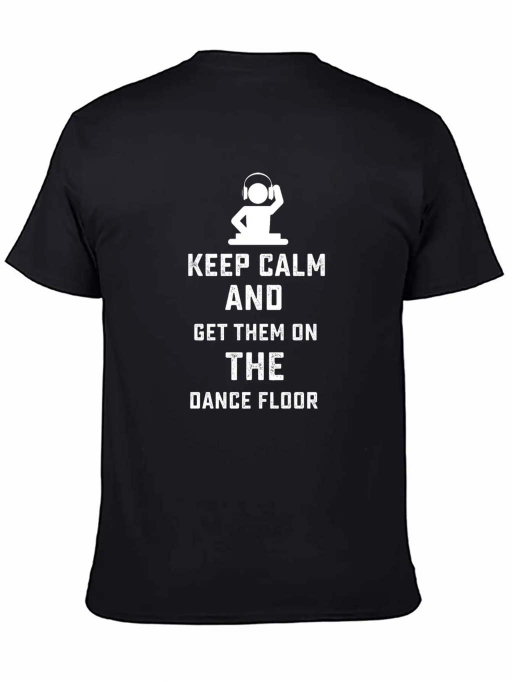 Funny DJ Music Superpower Tshirt Casual Graphic T-Shirt – Simple And Comfortable Daily Wear