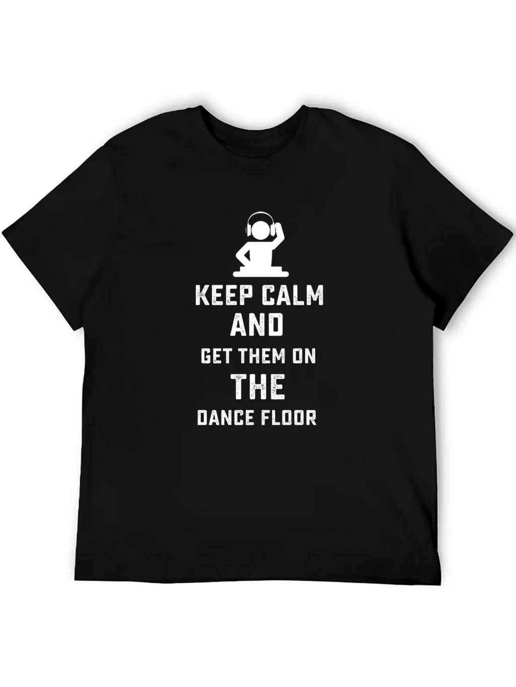 Funny DJ Music Superpower Tshirt Casual Graphic T-Shirt – Simple And Comfortable Daily Wear
