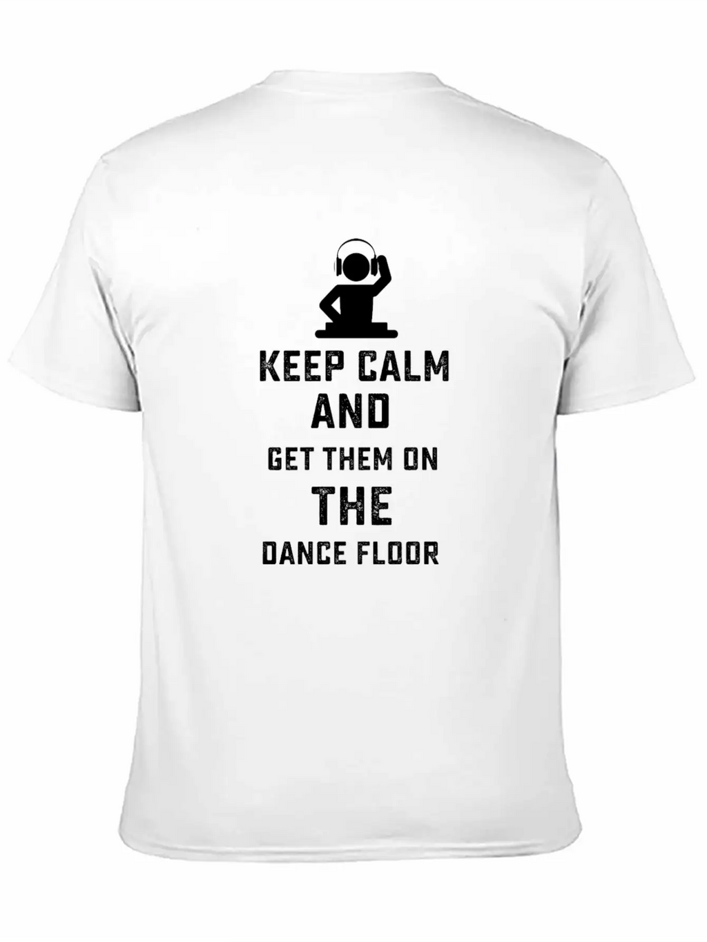 Funny DJ Music Superpower Tshirt Casual Graphic T-Shirt – Simple And Comfortable Daily Wear