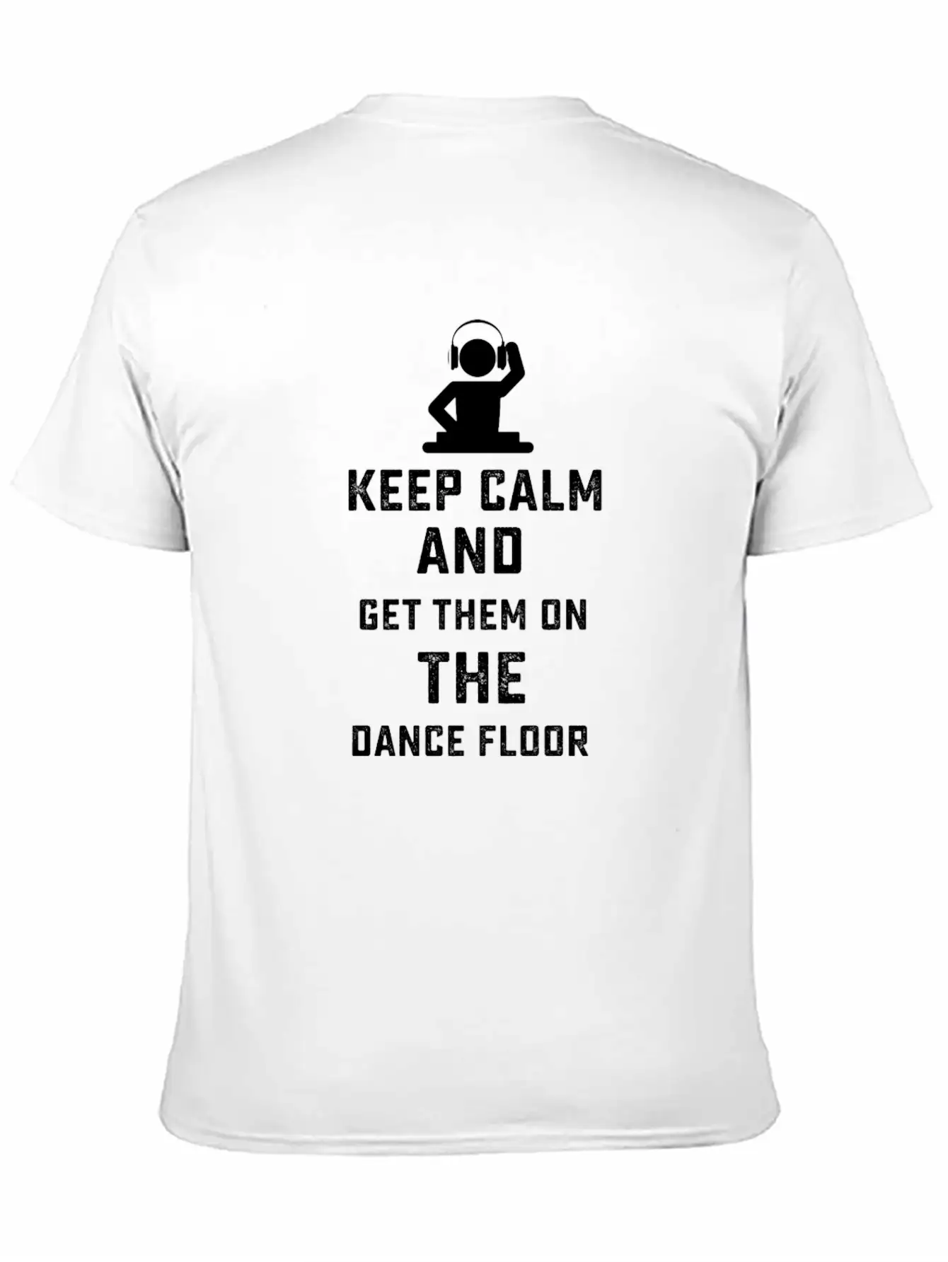 Funny DJ Music Superpower Tshirt Casual Graphic T-Shirt – Simple And Comfortable Daily Wear