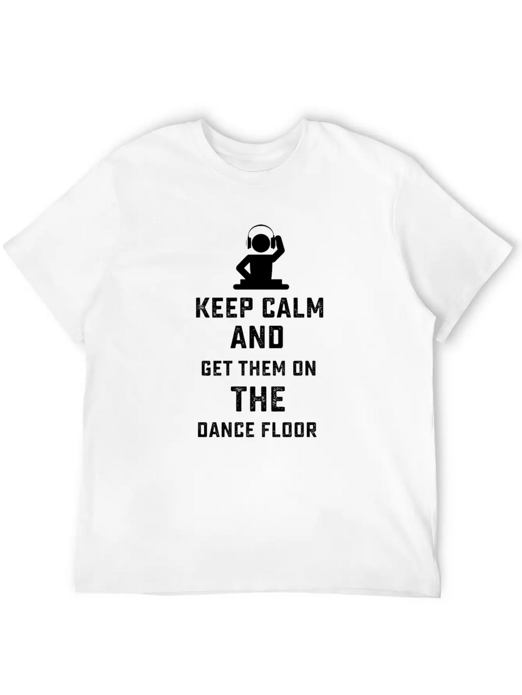 Funny DJ Music Superpower Tshirt Casual Graphic T-Shirt – Simple And Comfortable Daily Wear