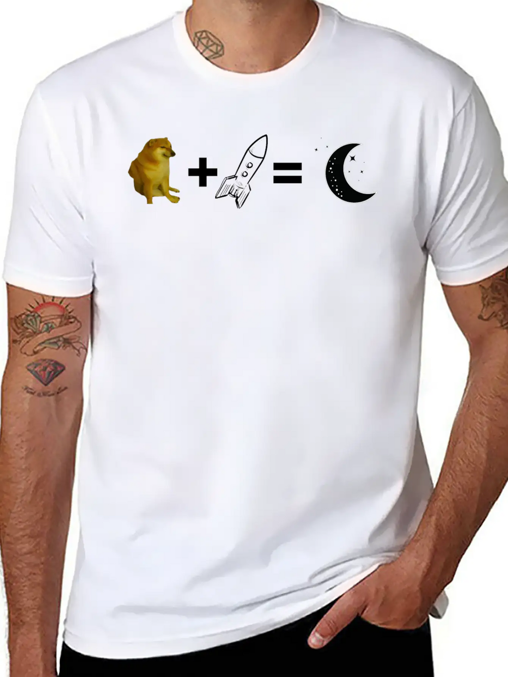 Funny Doge Coin Meme Comic Classic Fit Graphic Tee For Daily Comfort – Unisex Cotton Shirt