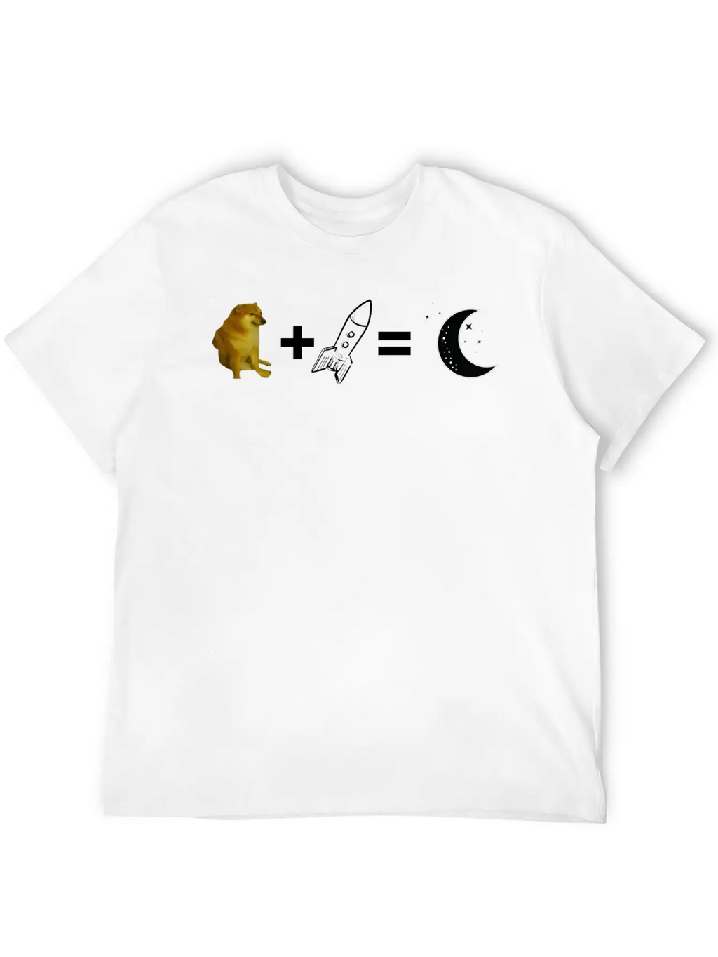 Funny Doge Coin Meme Comic Classic Fit Graphic Tee For Daily Comfort – Unisex Cotton Shirt