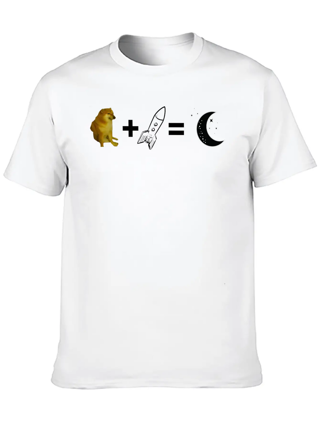 Funny Doge Coin Meme Comic Classic Fit Graphic Tee For Daily Comfort – Unisex Cotton Shirt