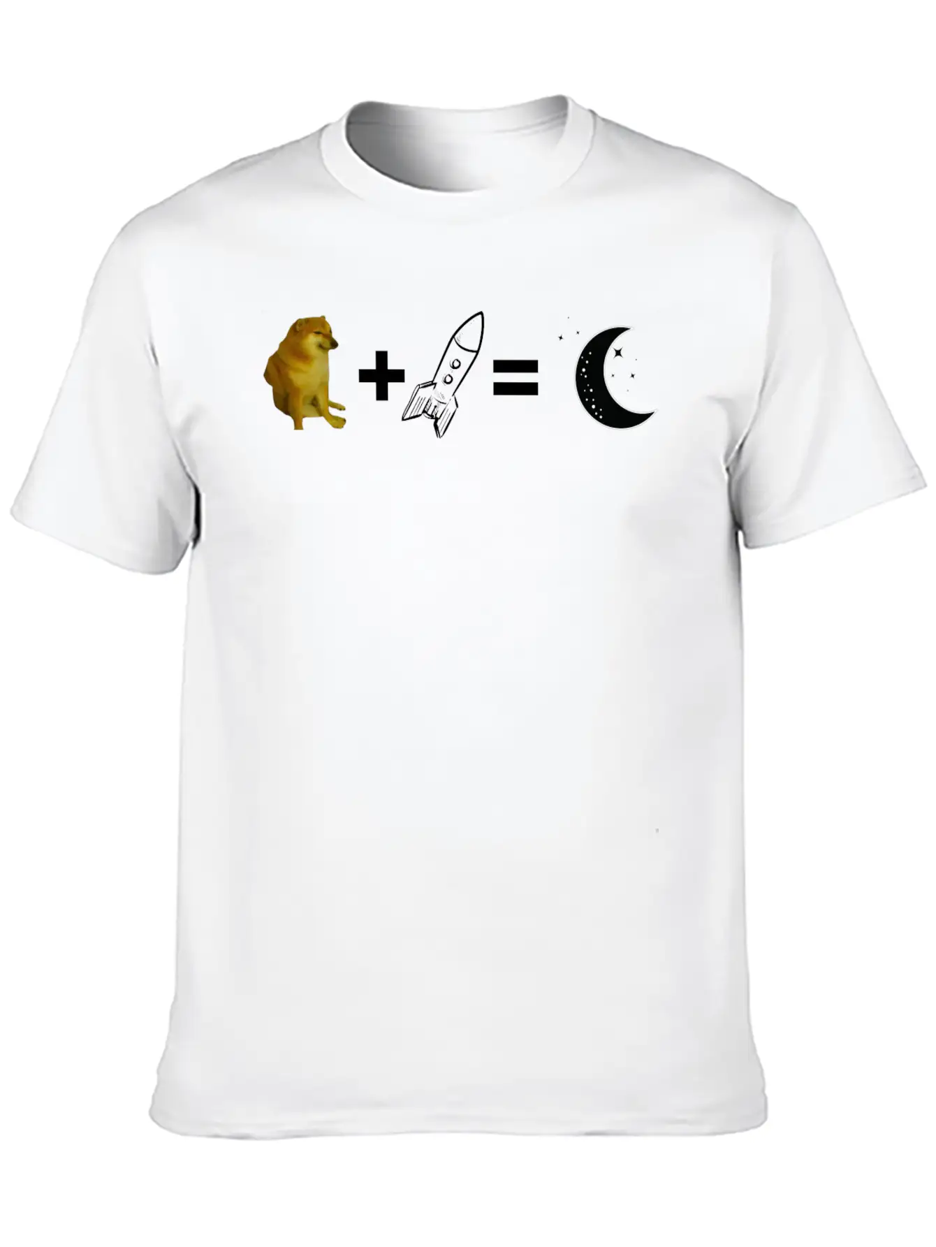 Funny Doge Coin Meme Comic Classic Fit Graphic Tee For Daily Comfort – Unisex Cotton Shirt