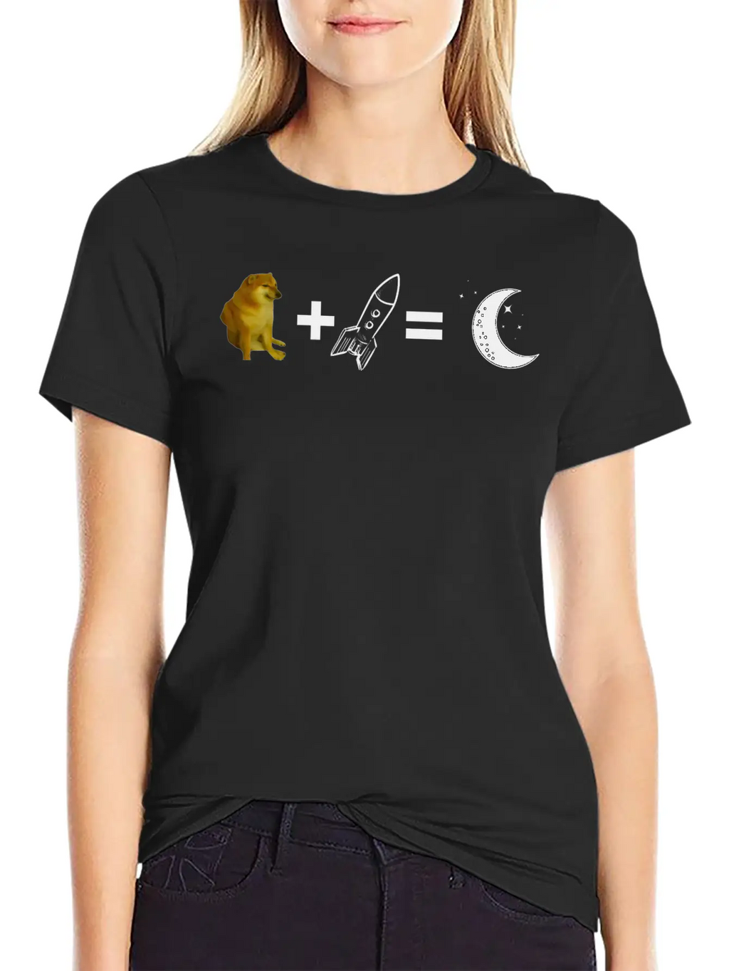 Funny Doge Coin Meme Comic Classic Fit Graphic Tee For Daily Comfort – Unisex Cotton Shirt