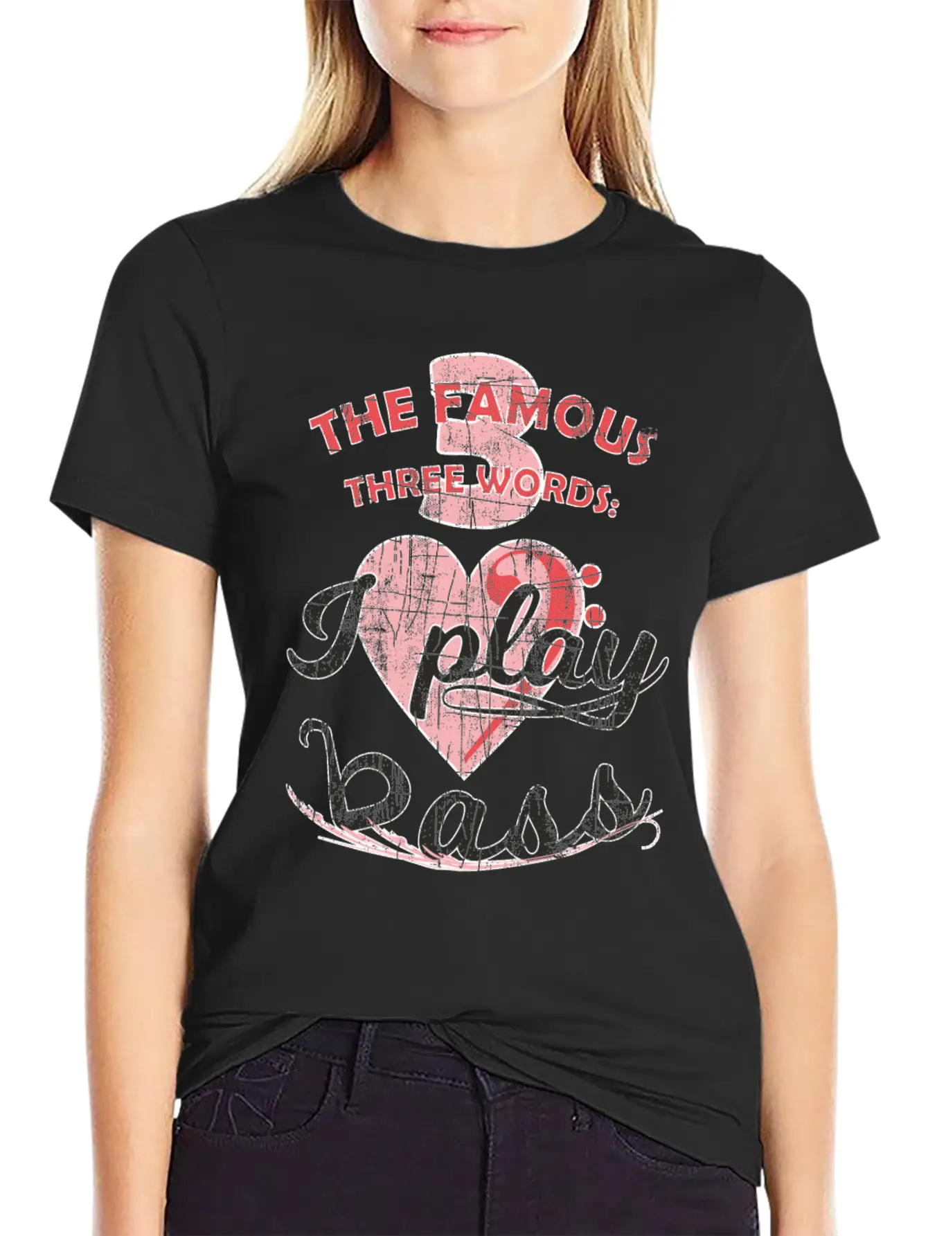 Funny Famous Electric Bass Guitar Love Playing Unisex Casual T-Shirt – Clean Design For Daily Comfort