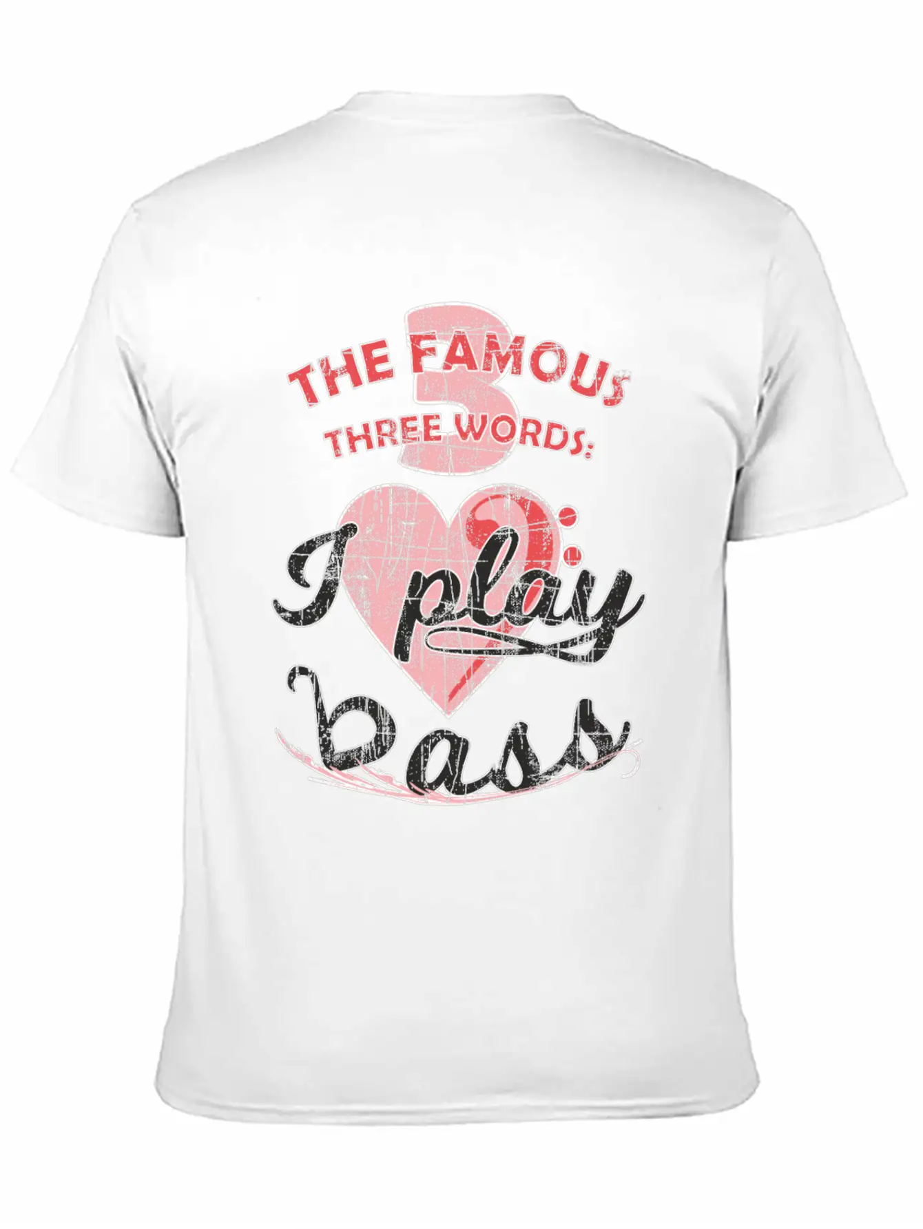 Funny Famous Electric Bass Guitar Love Playing Unisex Casual T-Shirt – Clean Design For Daily Comfort