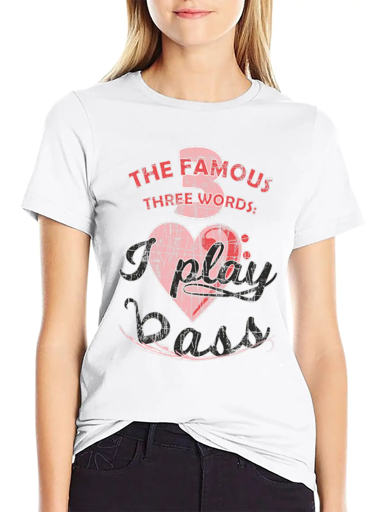 Funny Famous Electric Bass Guitar Love Playing Unisex Casual T-Shirt – Clean Design For Daily Comfort