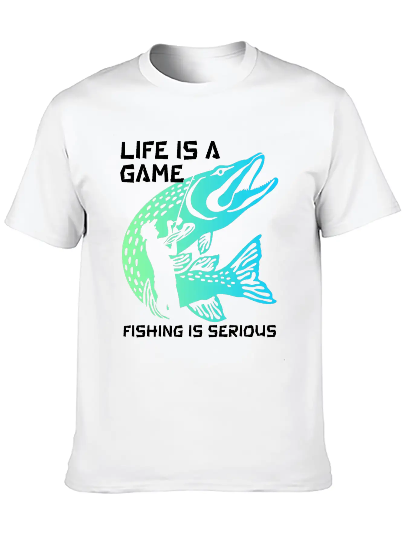 Funny Fishing Fisherman Unisex Casual T-Shirt – Clean Design For Daily Comfort