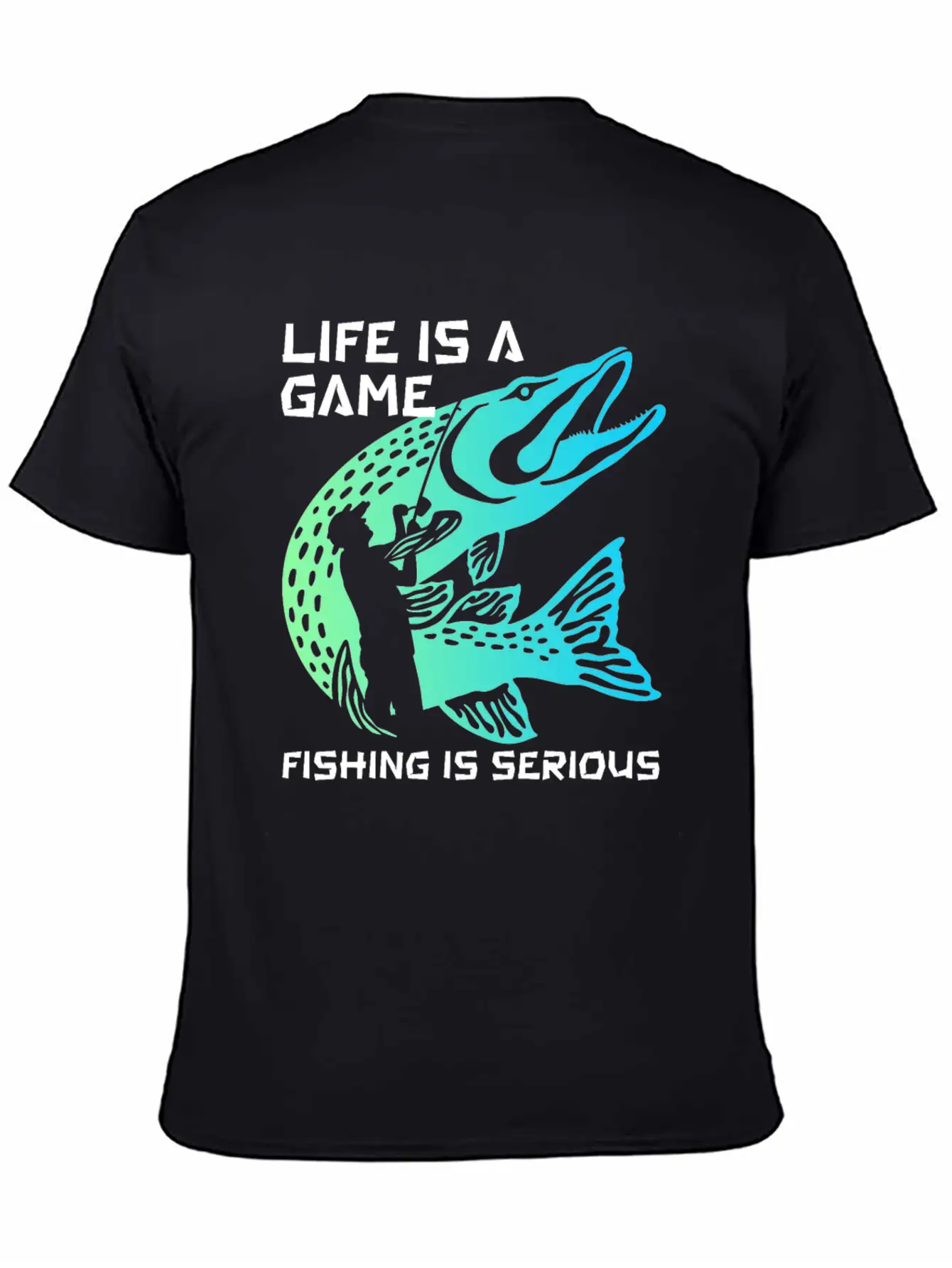 Funny Fishing Fisherman Unisex Casual T-Shirt – Clean Design For Daily Comfort