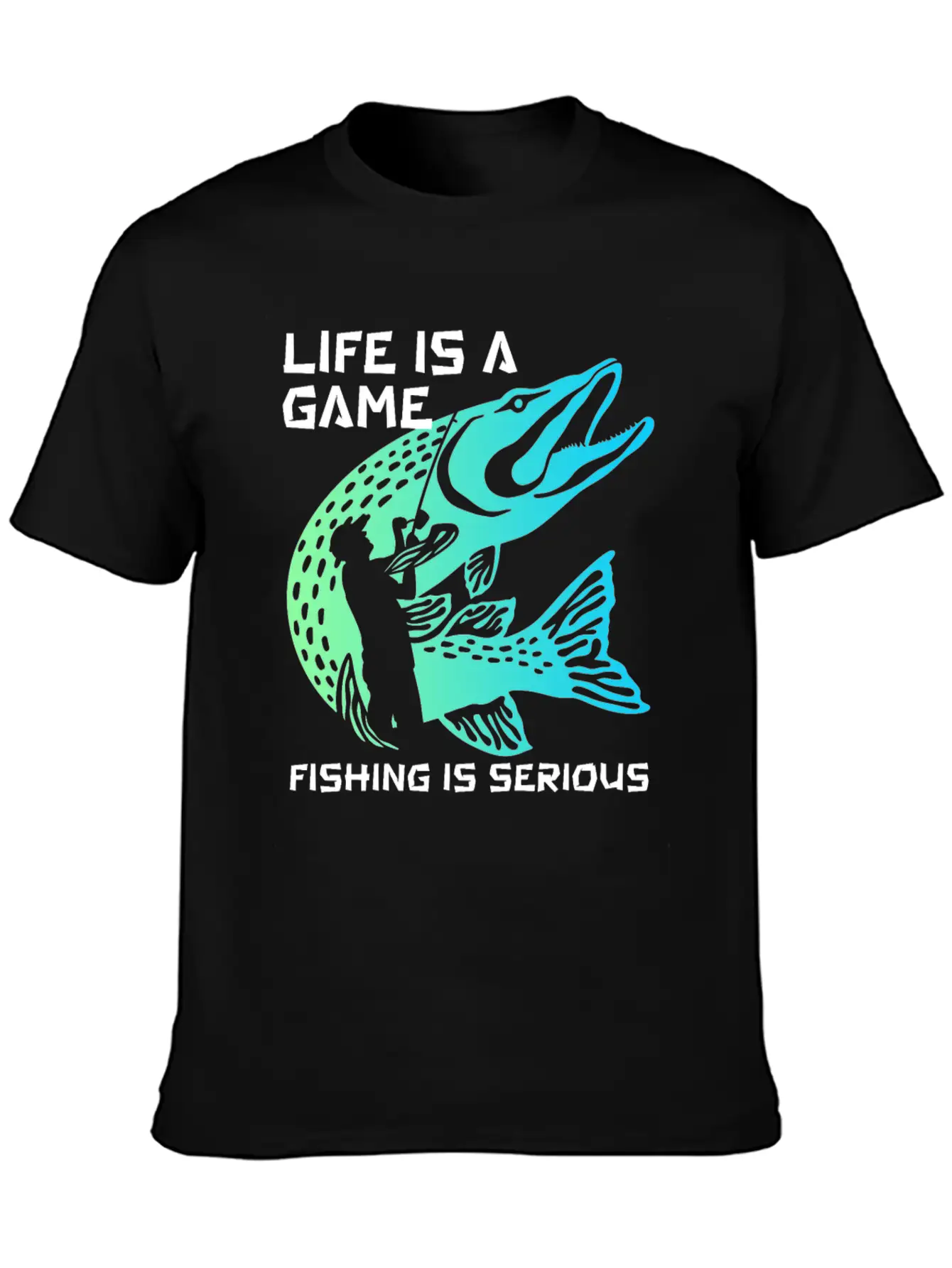 Funny Fishing Fisherman Unisex Casual T-Shirt – Clean Design For Daily Comfort