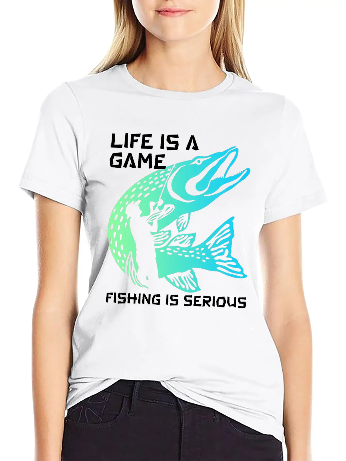 Funny Fishing Fisherman Unisex Casual T-Shirt – Clean Design For Daily Comfort