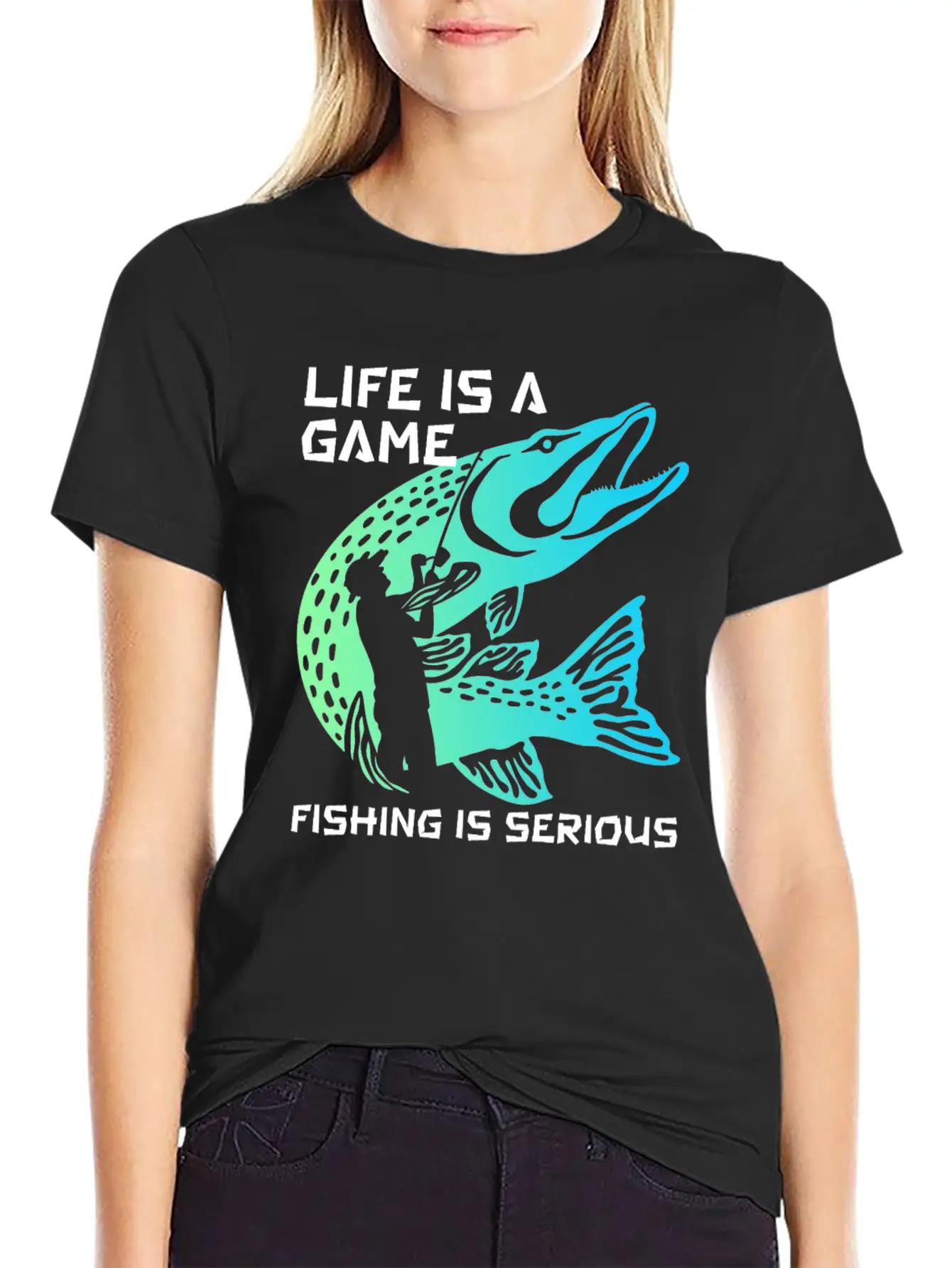 Funny Fishing Fisherman Unisex Casual T-Shirt – Clean Design For Daily Comfort