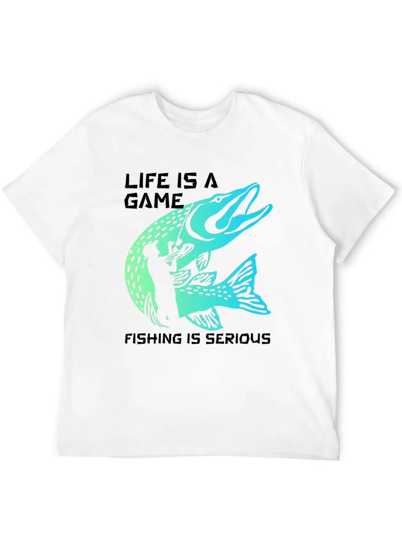 Funny Fishing Fisherman Unisex Casual T-Shirt – Clean Design For Daily Comfort