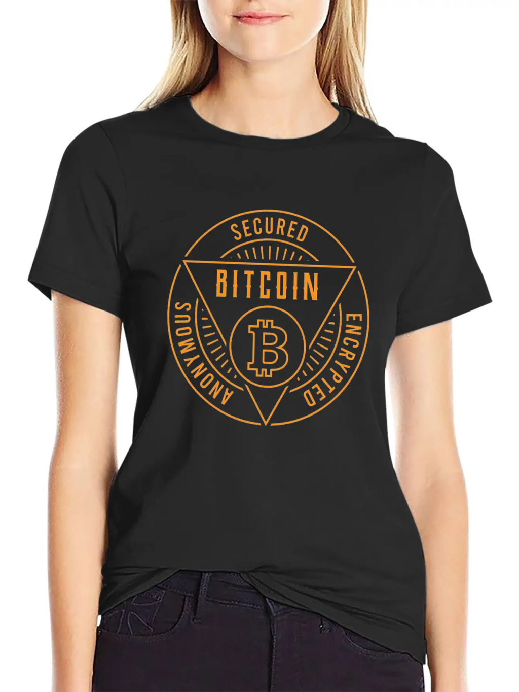 Funny Gift Bitcoin Crypto JUST Shirt Unisex Short Sleeve Soft Cotton T-Shirt – Casual Everyday Wear