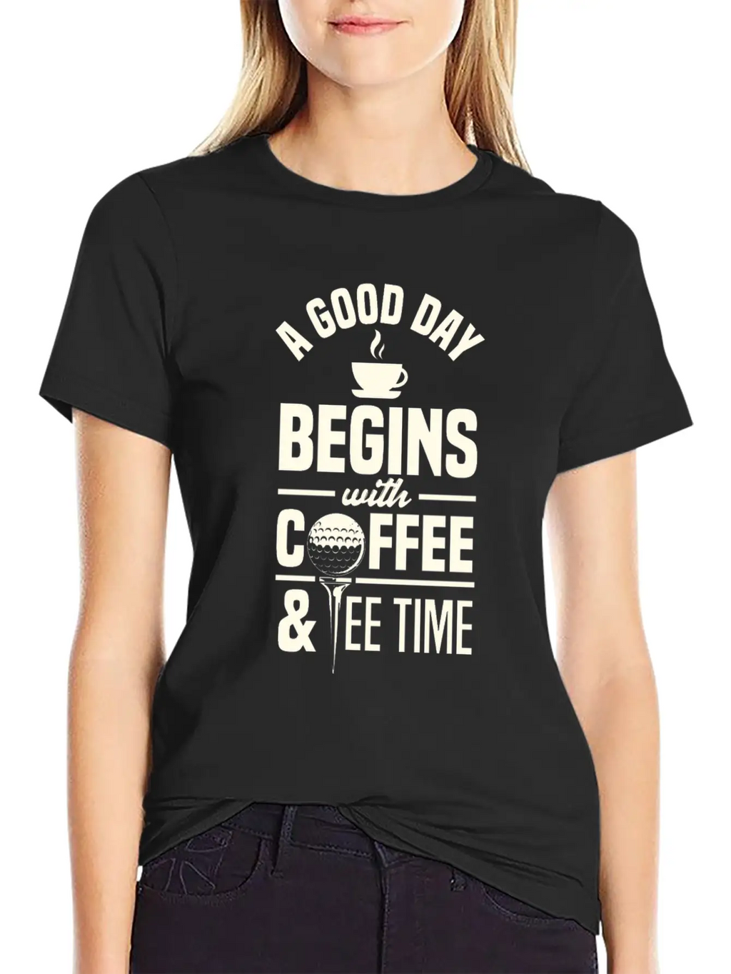 Funny Golf Golfer Golfing Gift Stylish Everyday T-Shirt – Unisex Basic Cotton Tee