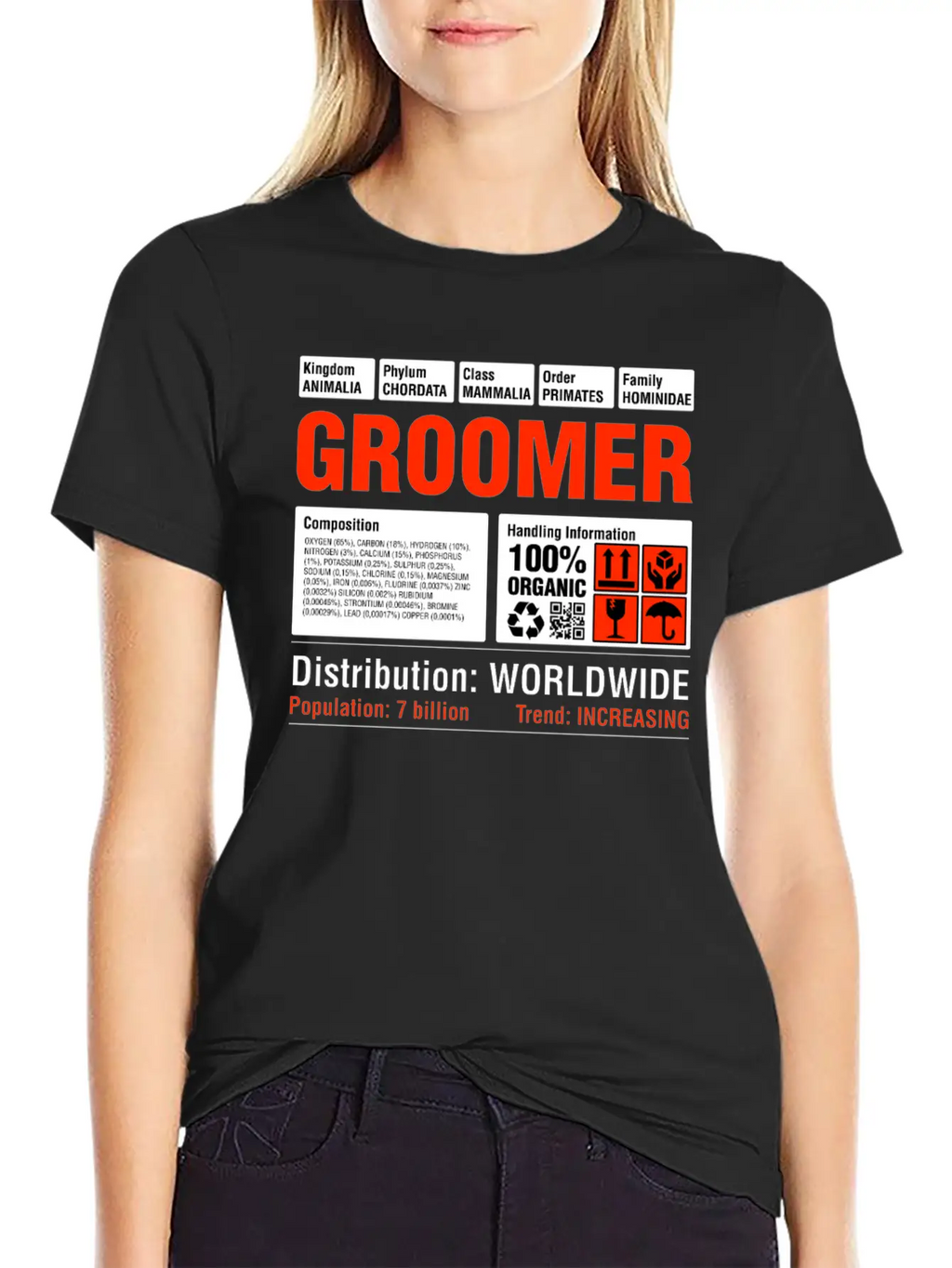 Funny Groomer T-Shirt Unisex Casual T-Shirt – Clean Design For Daily Comfort