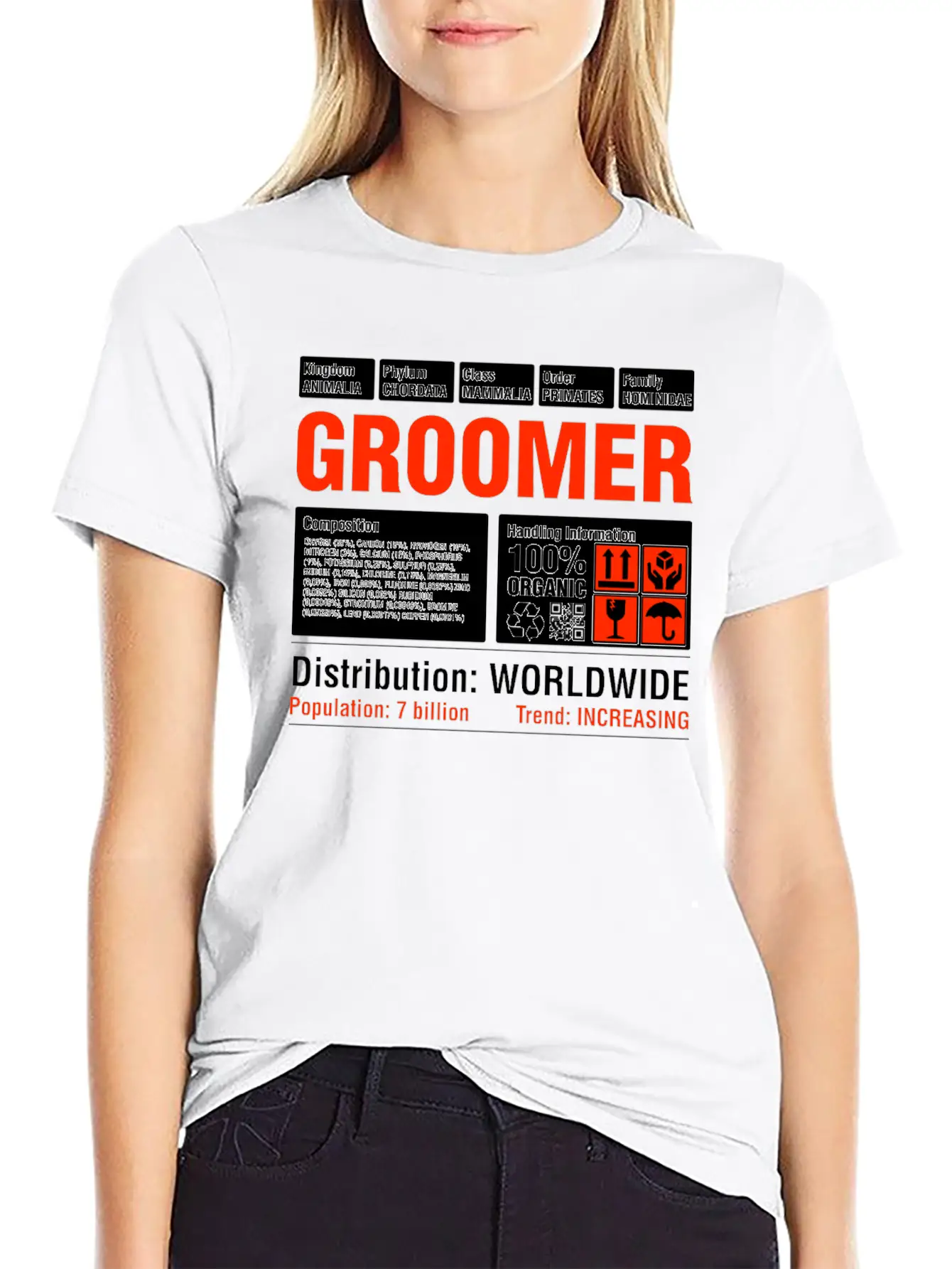 Funny Groomer T-Shirt Unisex Casual T-Shirt – Clean Design For Daily Comfort