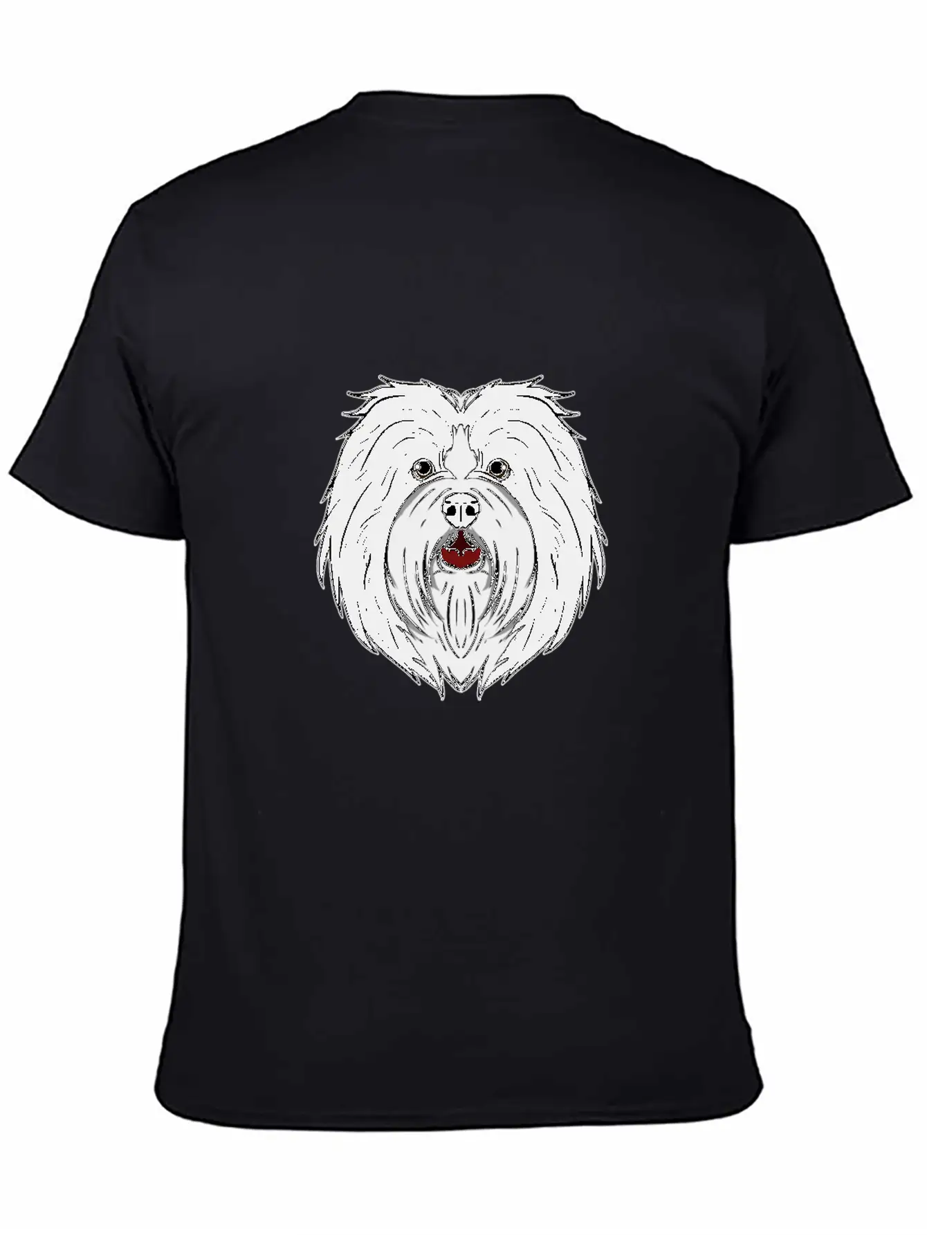 Funny Havanese Dog Head Dog Gift Unisex Casual T-Shirt – Clean Design For Daily Comfort