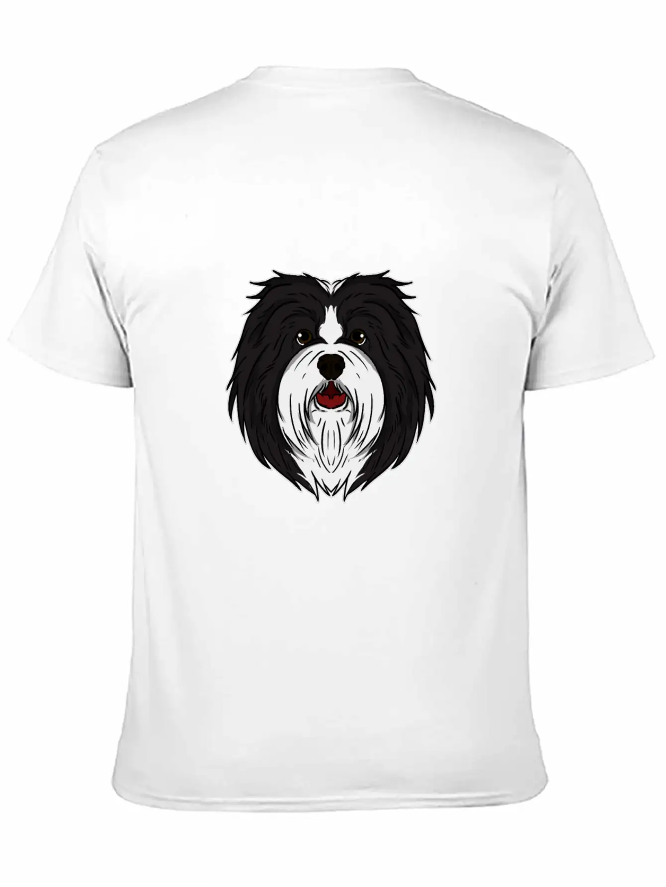 Funny Havanese Dog Head Dog Gift Unisex Casual T-Shirt – Clean Design For Daily Comfort