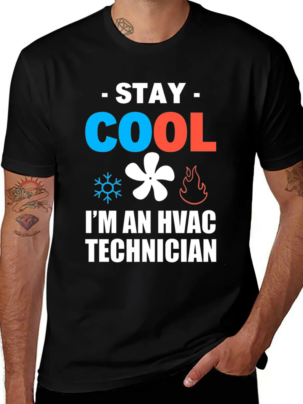 Funny HVAC Tech Air-conditioning Technician Unisex Short Sleeve Soft Cotton T-Shirt – Casual Everyday Wear