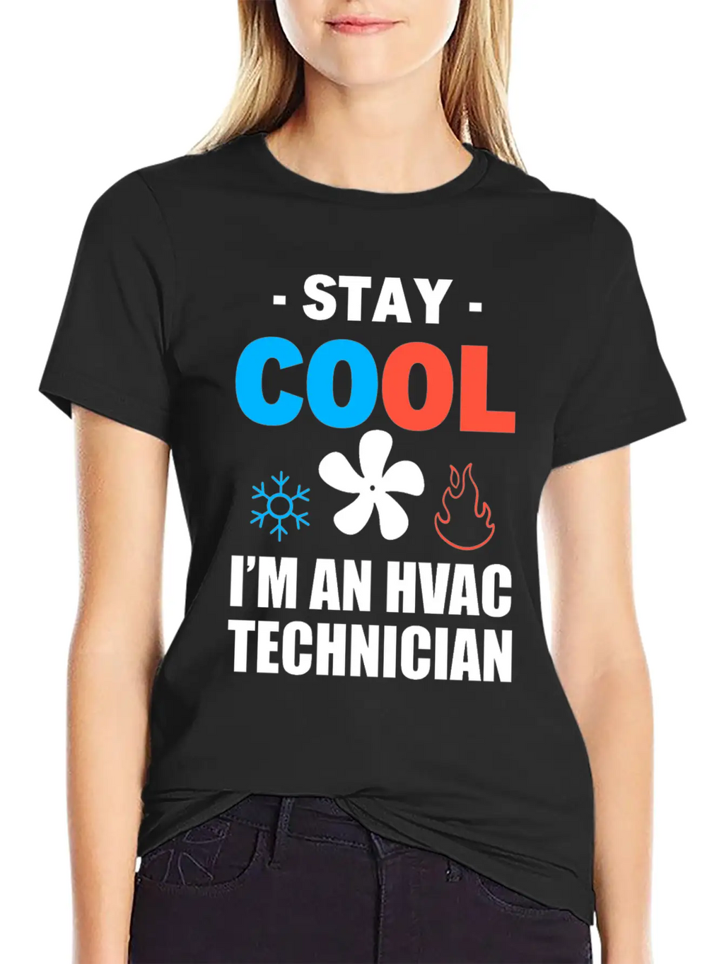 Funny HVAC Tech Air-conditioning Technician Unisex Short Sleeve Soft Cotton T-Shirt – Casual Everyday Wear