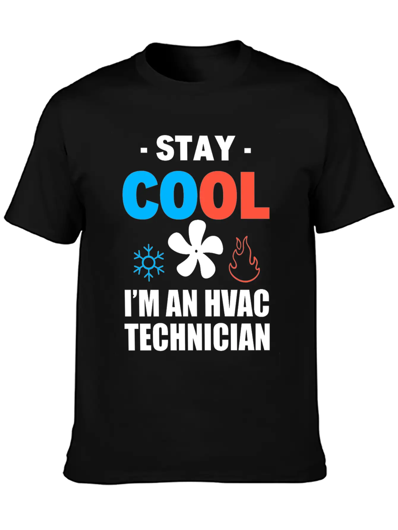 Funny HVAC Tech Air-conditioning Technician Unisex Short Sleeve Soft Cotton T-Shirt – Casual Everyday Wear