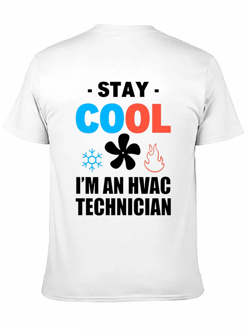 Funny HVAC Tech Air-conditioning Technician Unisex Short Sleeve Soft Cotton T-Shirt – Casual Everyday Wear