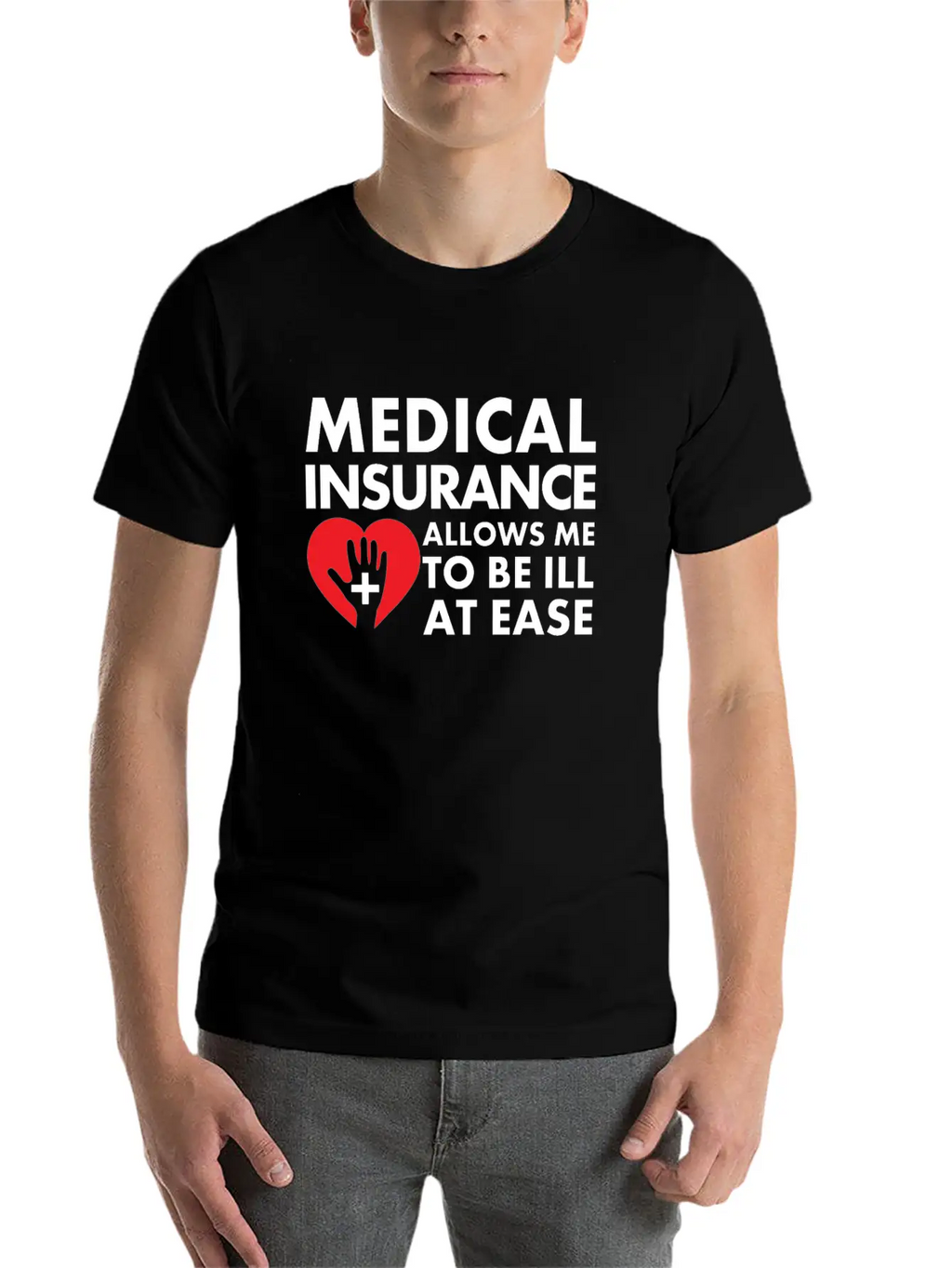 Funny Ill At Ease Gift Essential Cotton Tee For Daily Outfits – Unisex Style