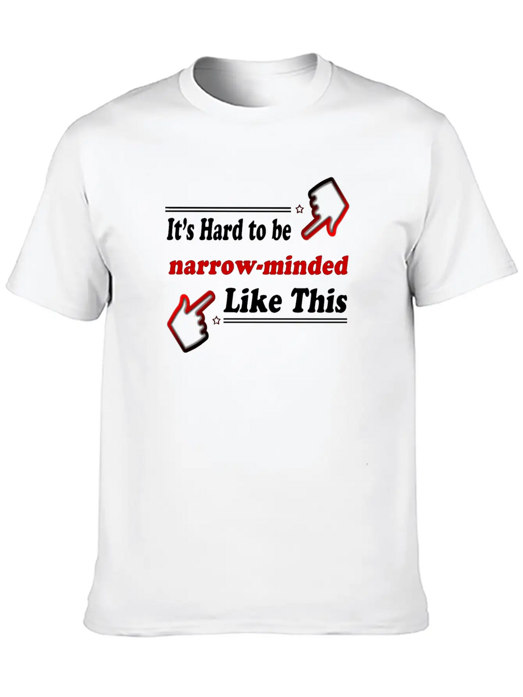 Funny Intolerant Person Sarcastic Unisex Casual T-Shirt – Clean Design For Daily Comfort