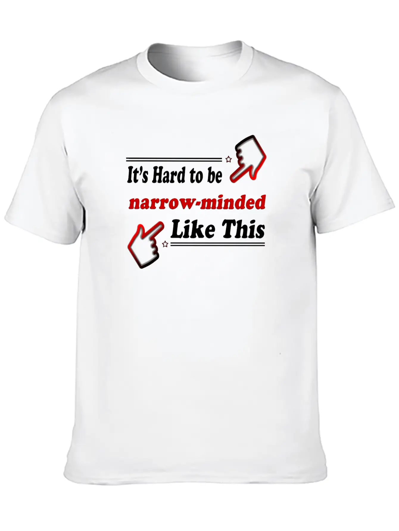 Funny Intolerant Person Sarcastic Unisex Casual T-Shirt – Clean Design For Daily Comfort