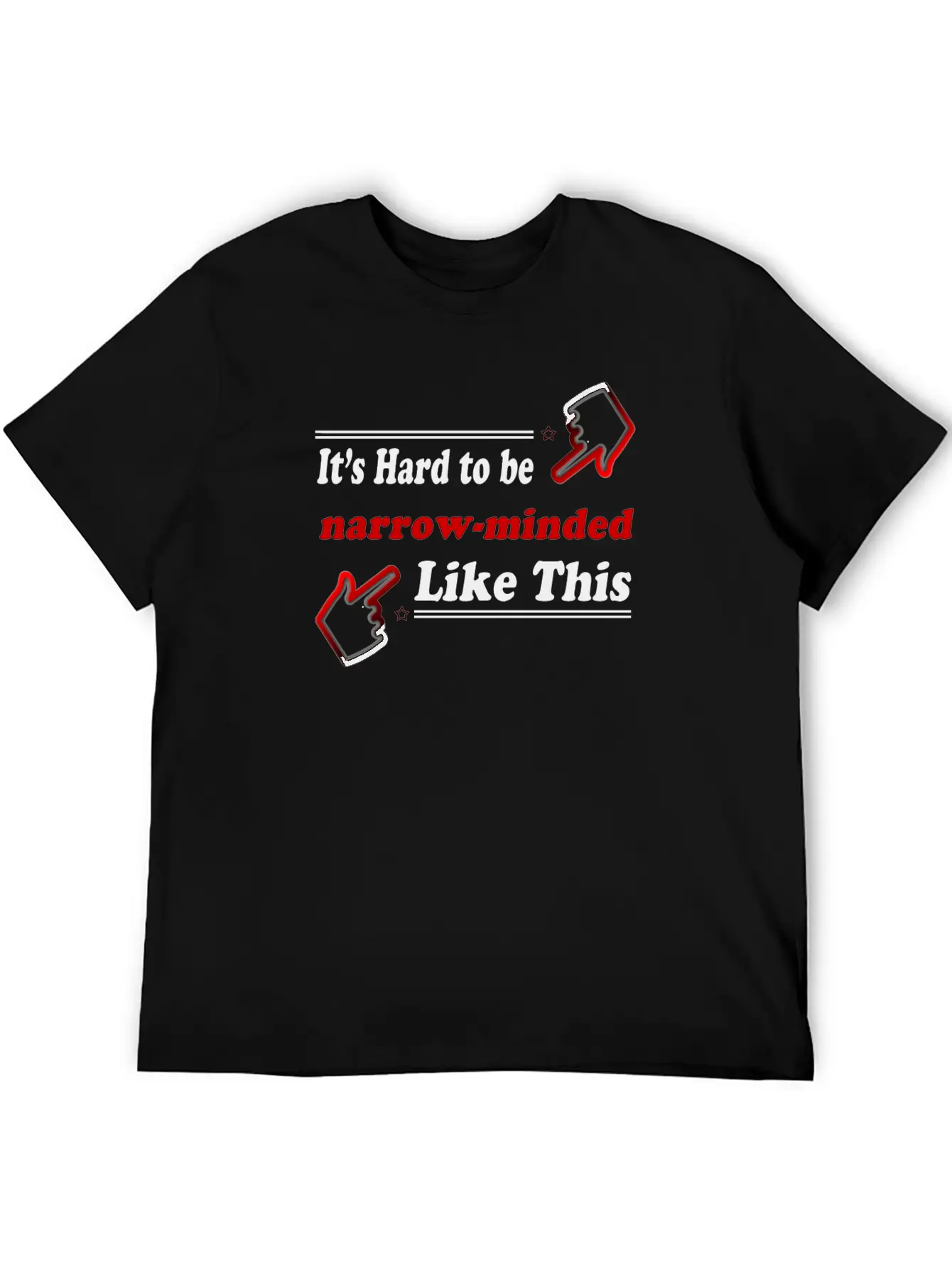 Funny Intolerant Person Sarcastic Unisex Casual T-Shirt – Clean Design For Daily Comfort