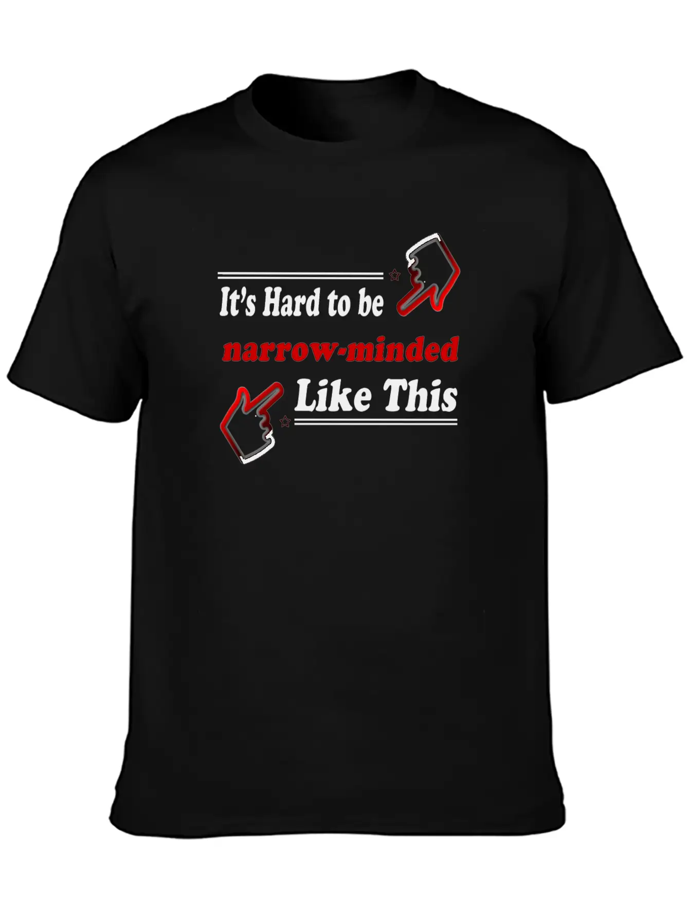 Funny Intolerant Person Sarcastic Unisex Casual T-Shirt – Clean Design For Daily Comfort